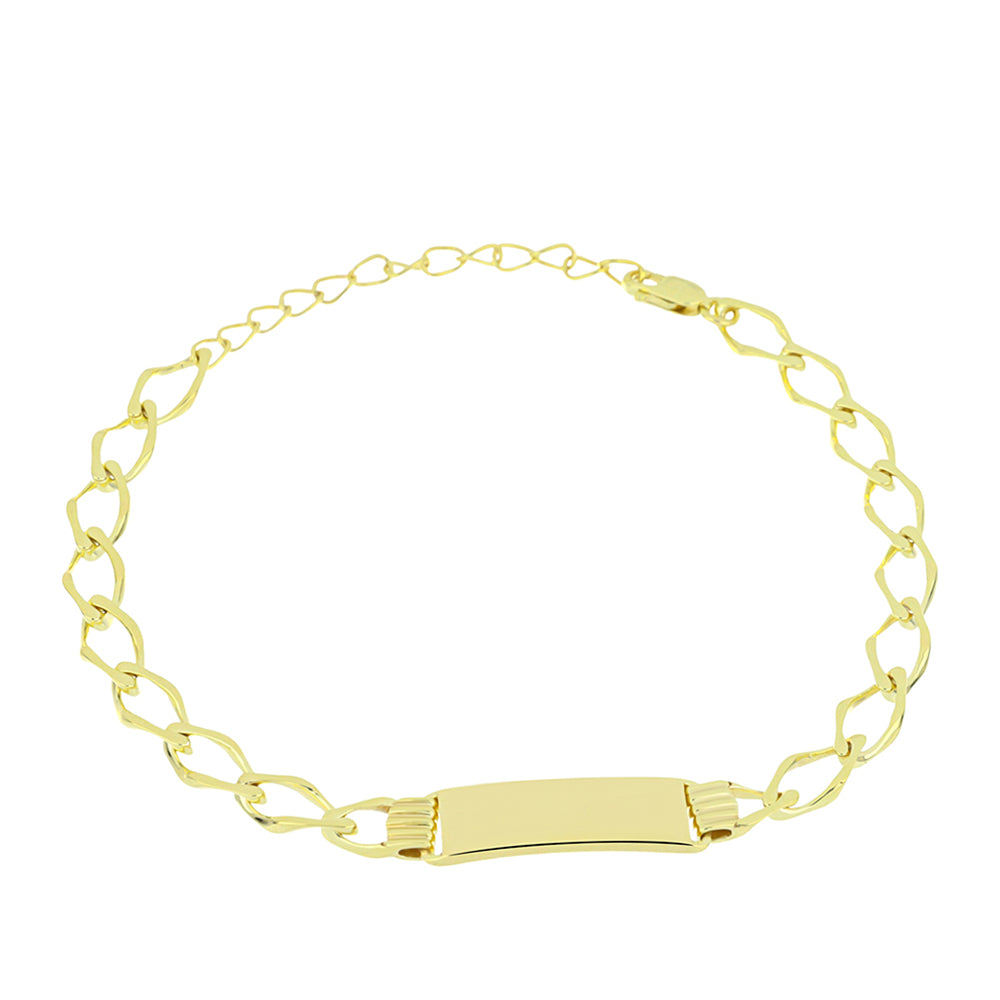 Pulseira de Ouro  Contraste: Cruz missionária