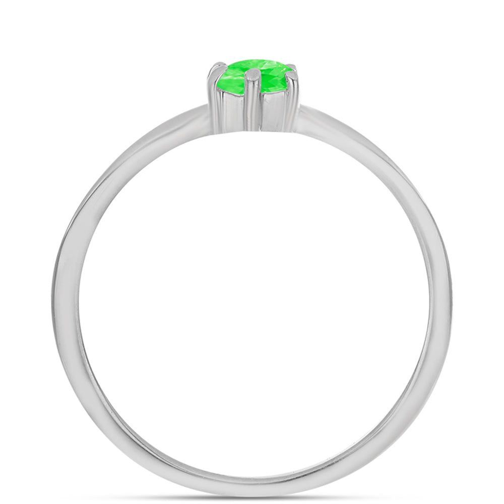 Anel de Prata com Opala Hialite