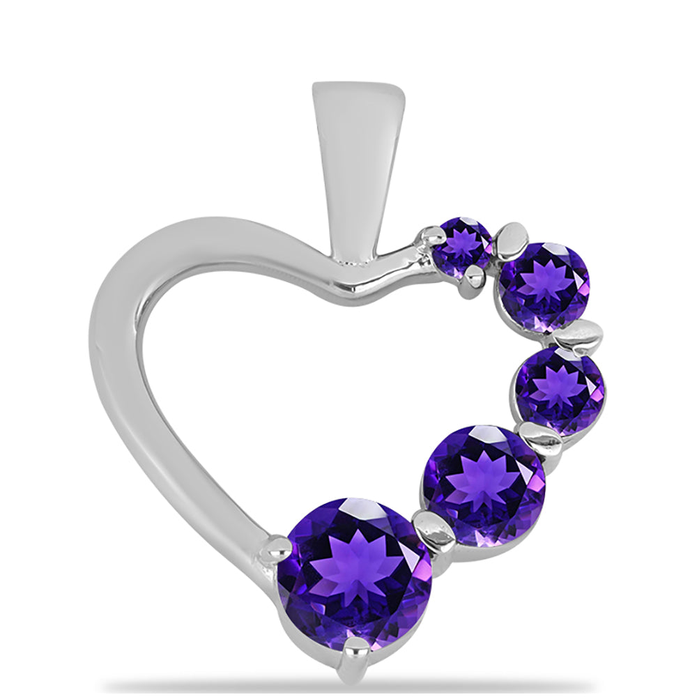 Pendente de Prata com Ametista de Marrocos 1 