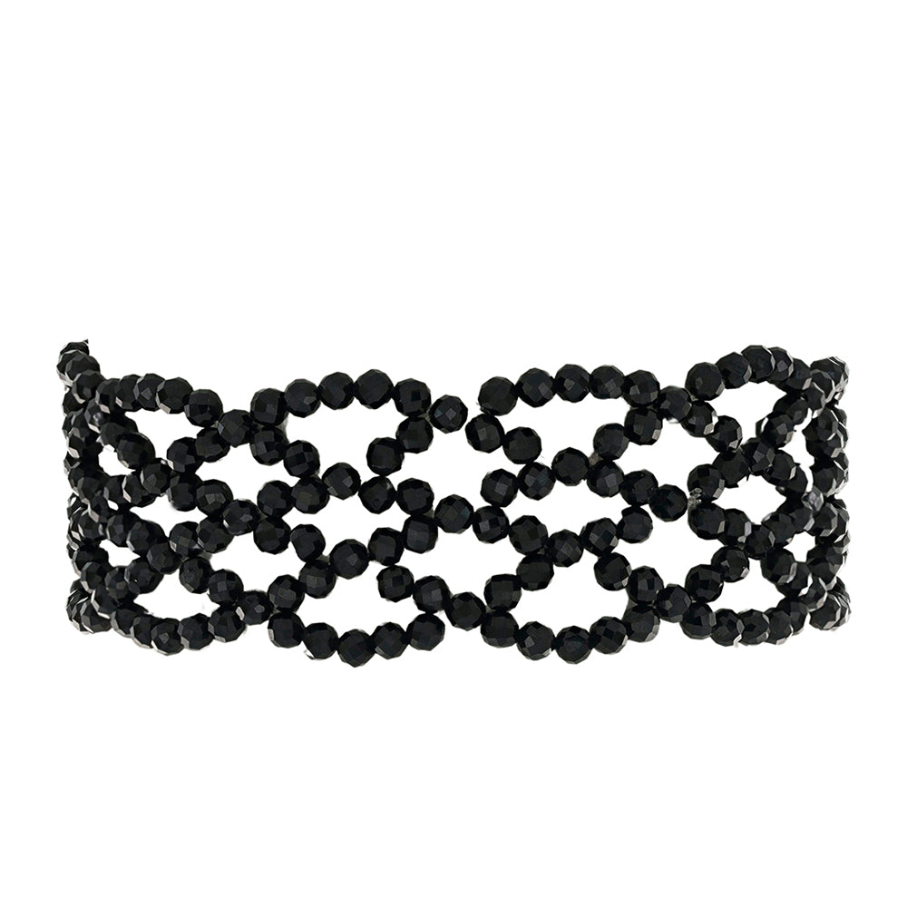Pulseira com Espinela Preta 1 