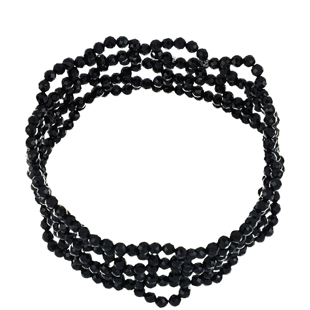 Pulseira com Espinela Preta
