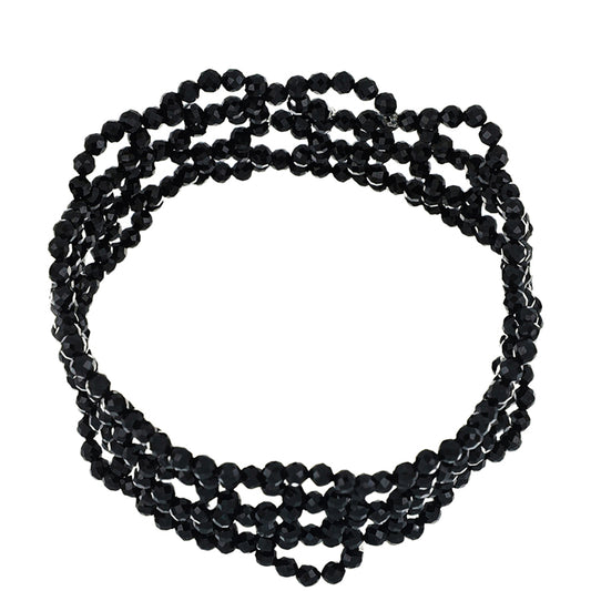 Pulseira com Espinela Preta