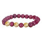 Conjunto com Pérola de Água Doce Roxo e Citrino de Ural ( Pulseira )