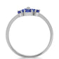 Anel de Prata com Tanzanite
