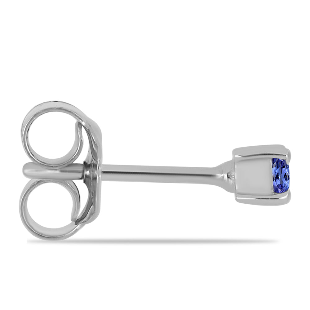 Brincos de Prata com Tanzanite 2 