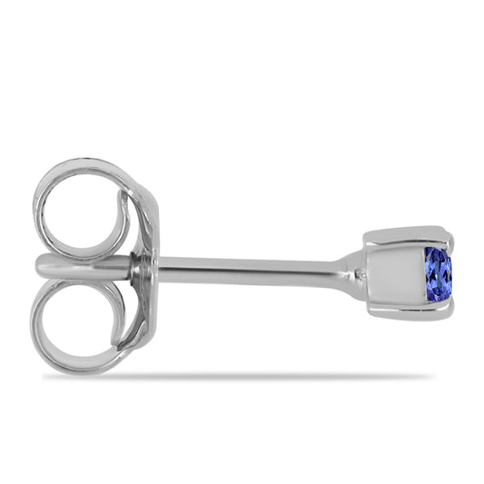Brincos de Prata com Tanzanite