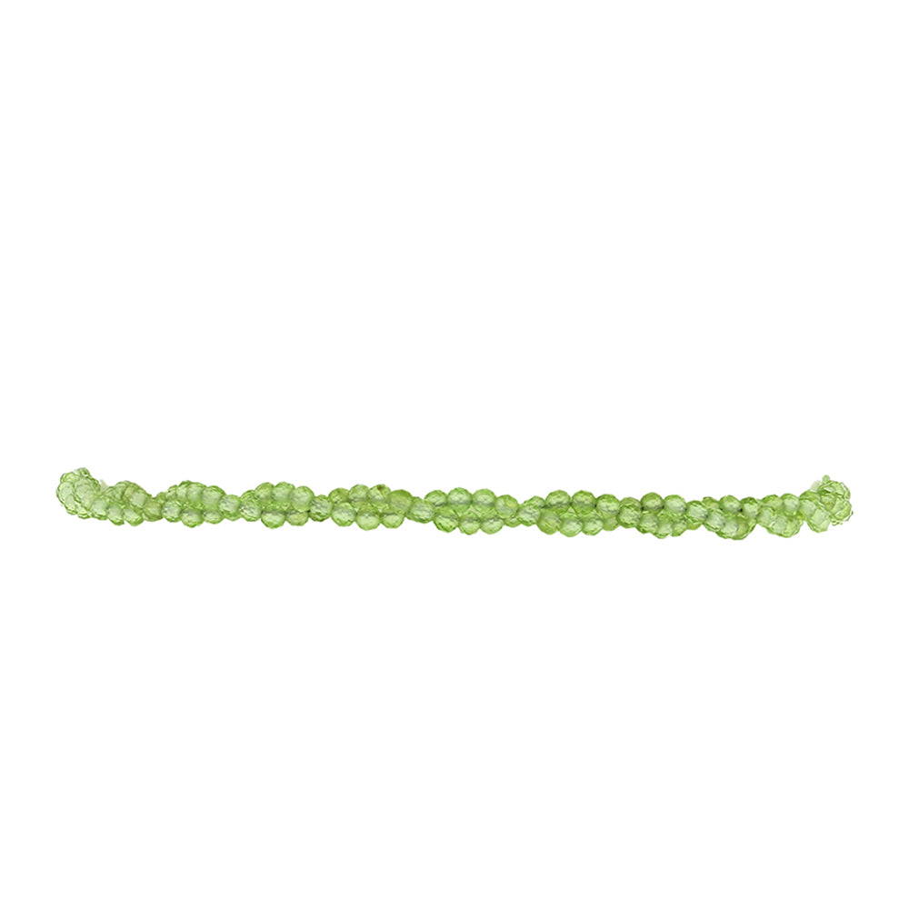 Pulseira de Prata com Peridoto de Changbai