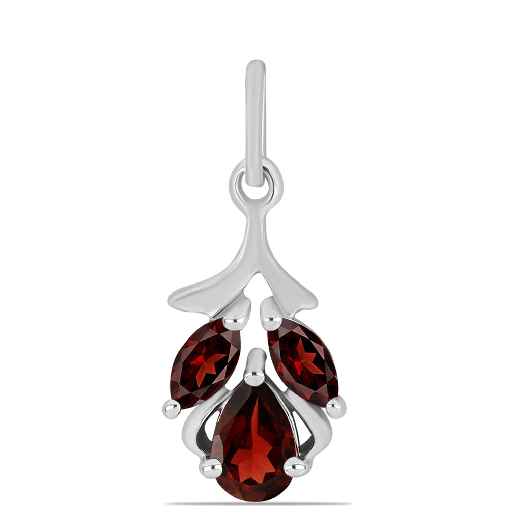 Pendente de Prata com Granada de Barton