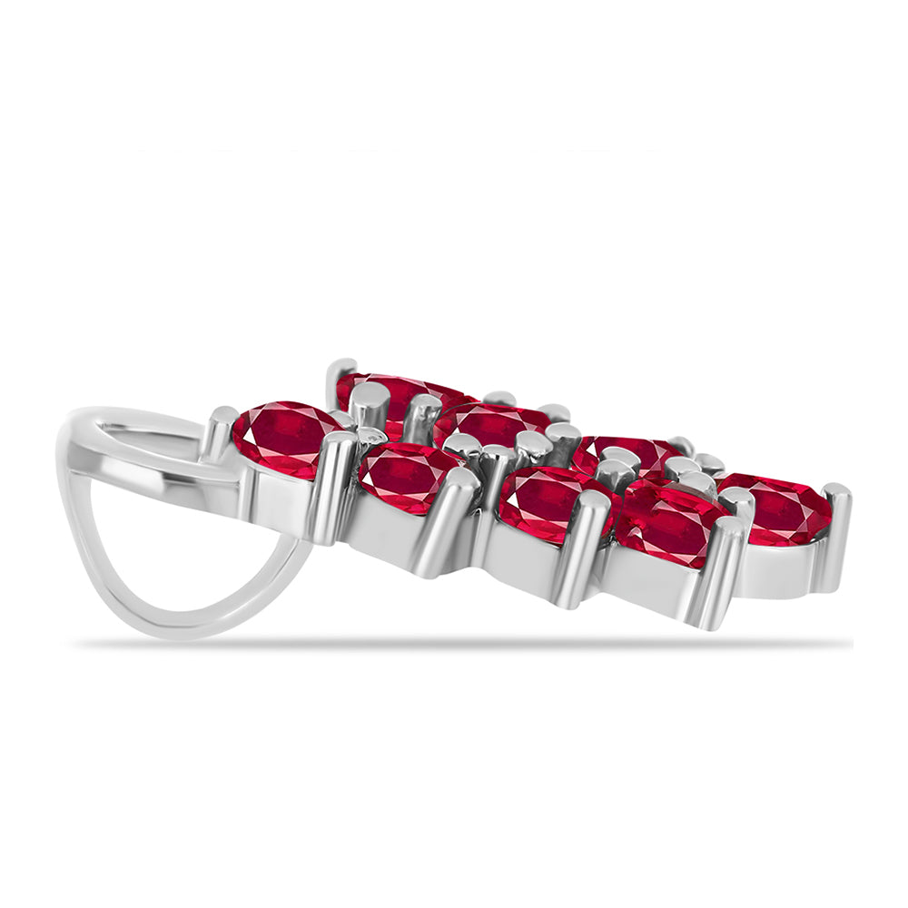 Pendente de Prata com Rubi de Madagáscar 2 