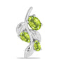 Pendente de Prata com Peridoto de Changbai