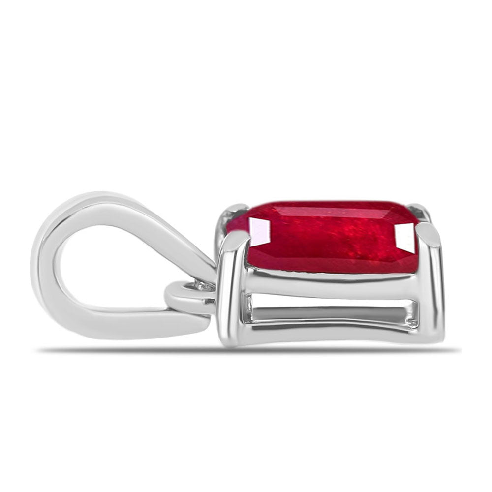 Pendente de Prata com Rubi de Madagáscar 2 