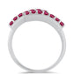 Anel de Prata com Rubelita das Minas do Cruzeiro