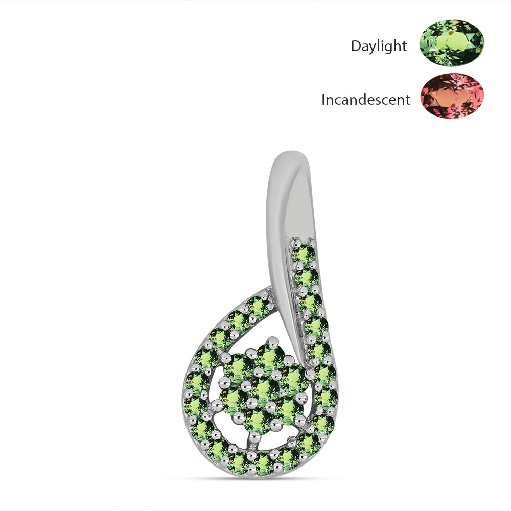 Pendente de Prata com Alexandrita Natural 1 