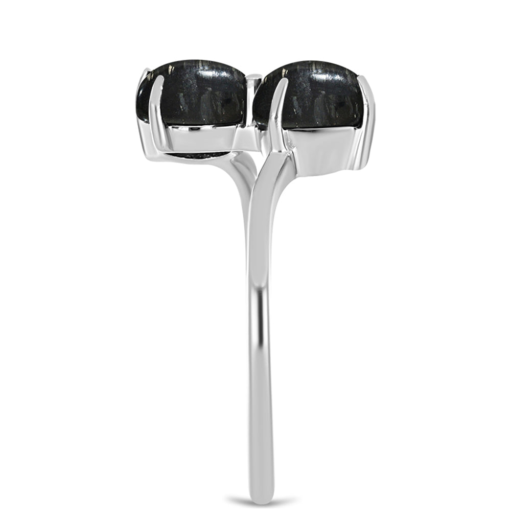 Anel de Prata com Jaspe Picasso