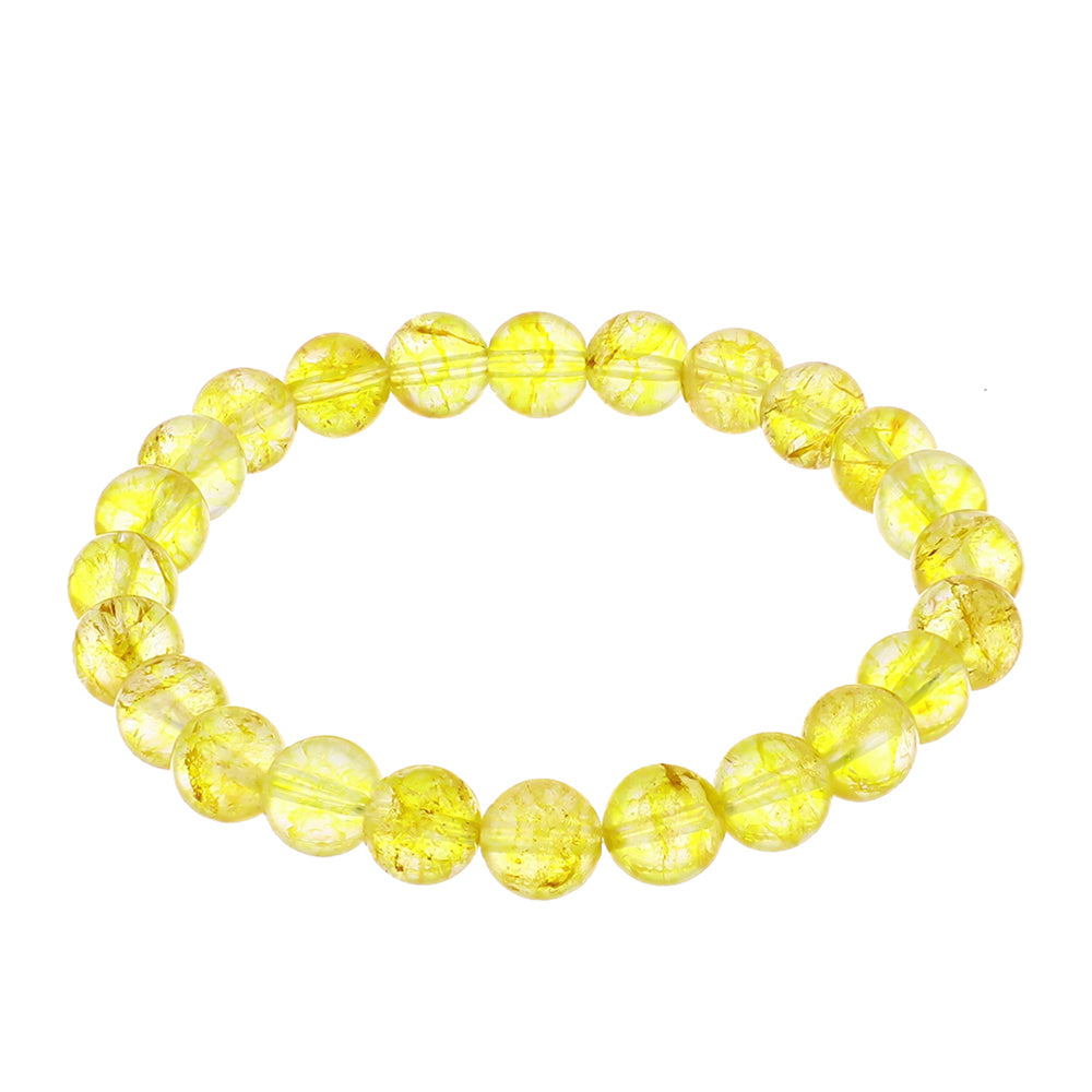 Pulseira com Topázio Imperial Amarelo