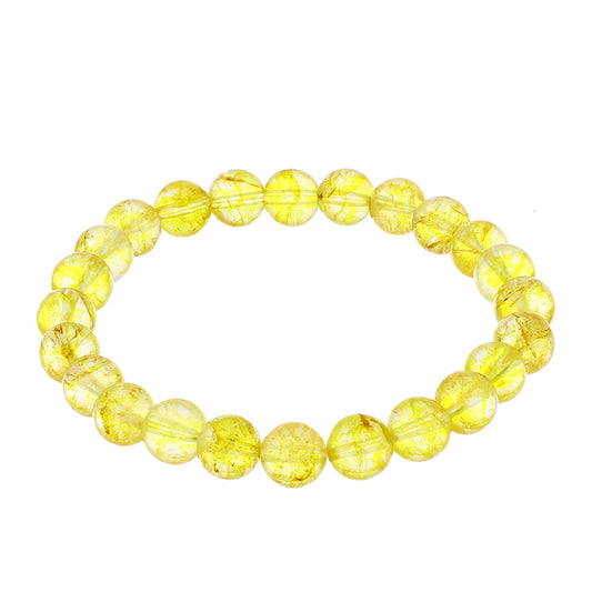 Pulseira com Topázio Imperial Amarelo