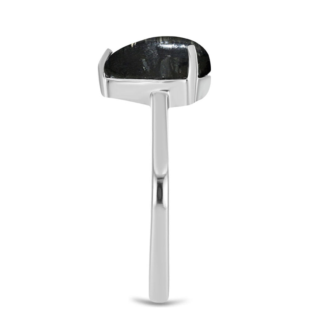 Anel de Prata com Jaspe Picasso