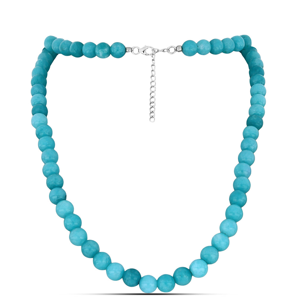 Colar de Prata com Quartzo de Paraíba