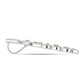 Pendente de Prata com Moissanite Champagne