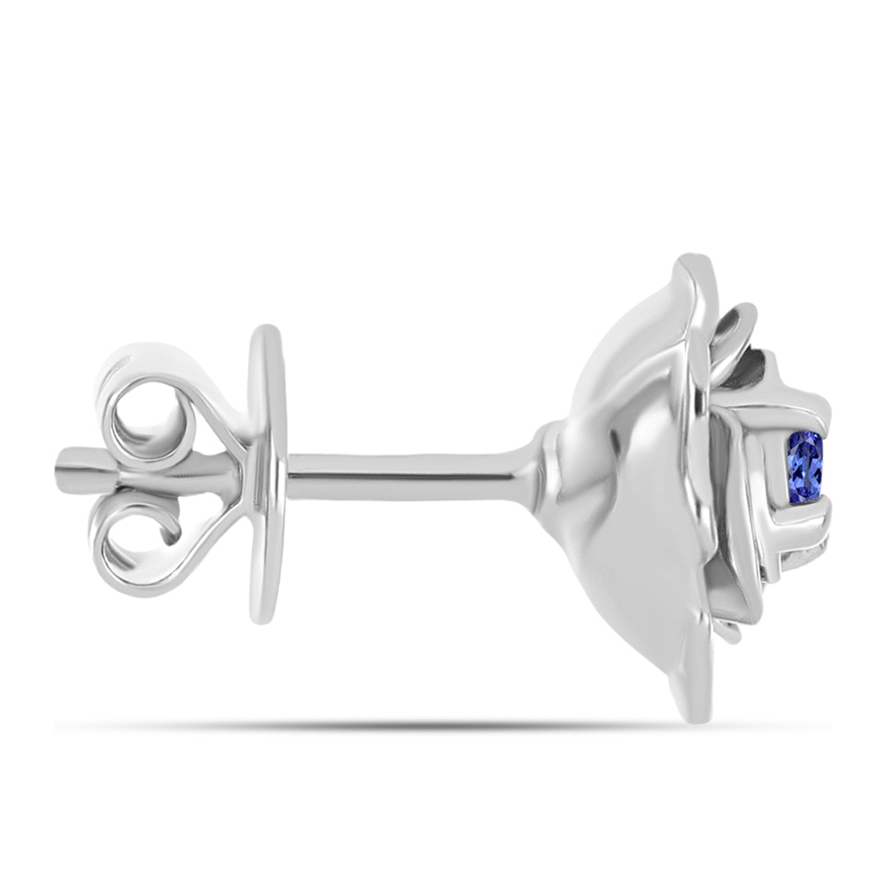 Brincos de Prata com Tanzanite AAA 2 