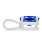 Pendente de Prata com Safira Azul Australiana
