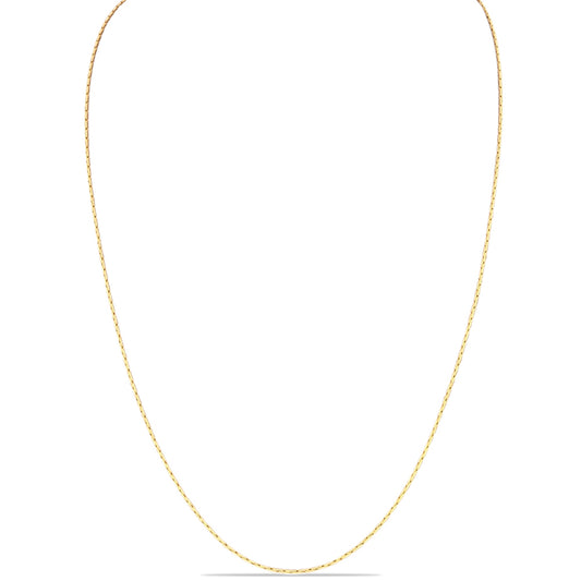 Corrente de Prata com Banho de Ouro  Contraste: Cabeca de Veado (800)