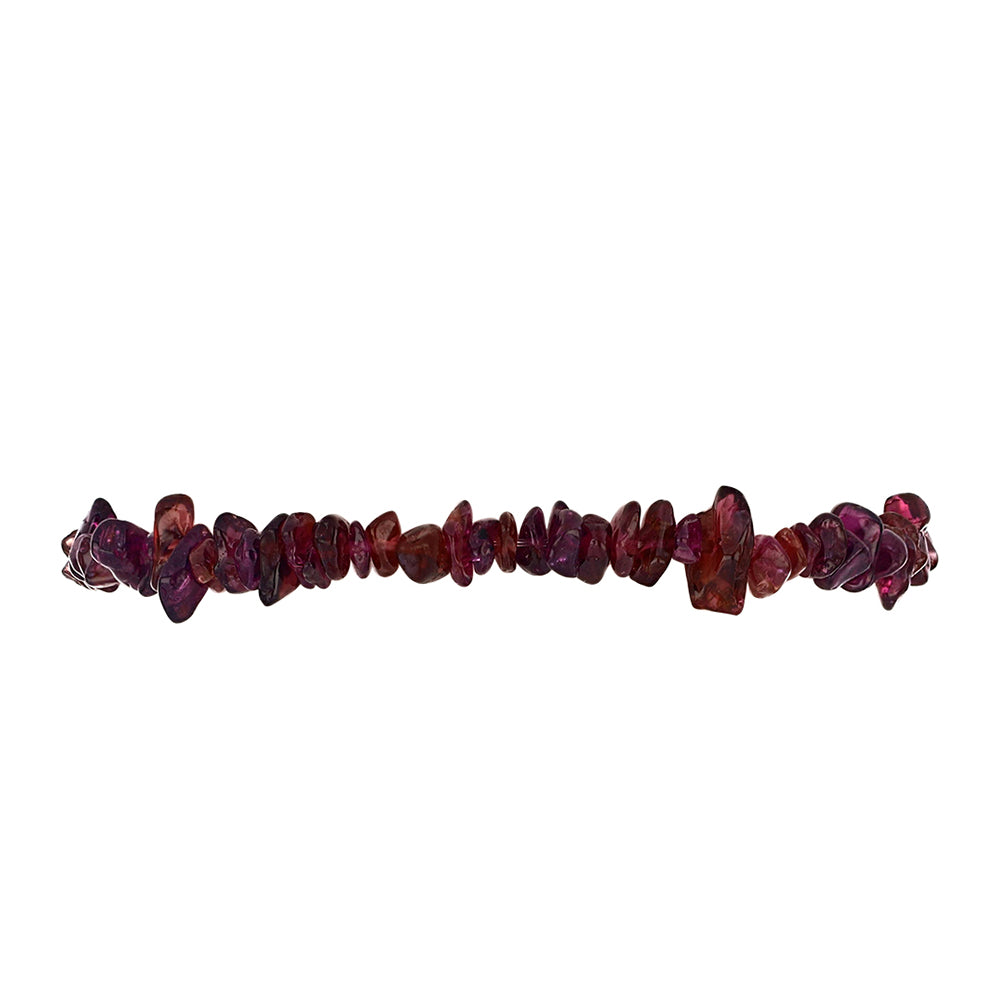 Conjunto com Granada de Rhodolite ( Colar+Pulseira ) 3 
