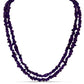 Conjunto com Ágata Roxa ( Colar+Pulseira )