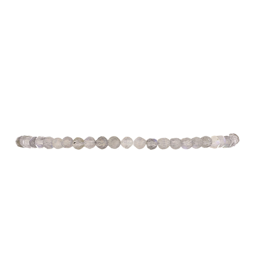 Pulseira de Prata com Banho de Ouro com Labradorite 2 