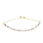 Pulseira de Prata com Banho de Ouro com Labradorite