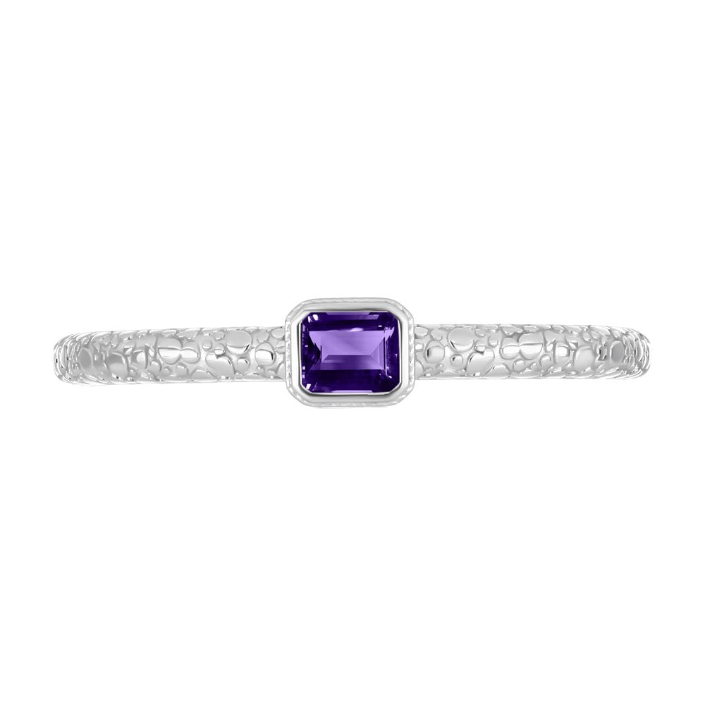 Pulseira de Prata com Ametista de Marrocos  Contraste: Cabeca de Veado (800) 2 