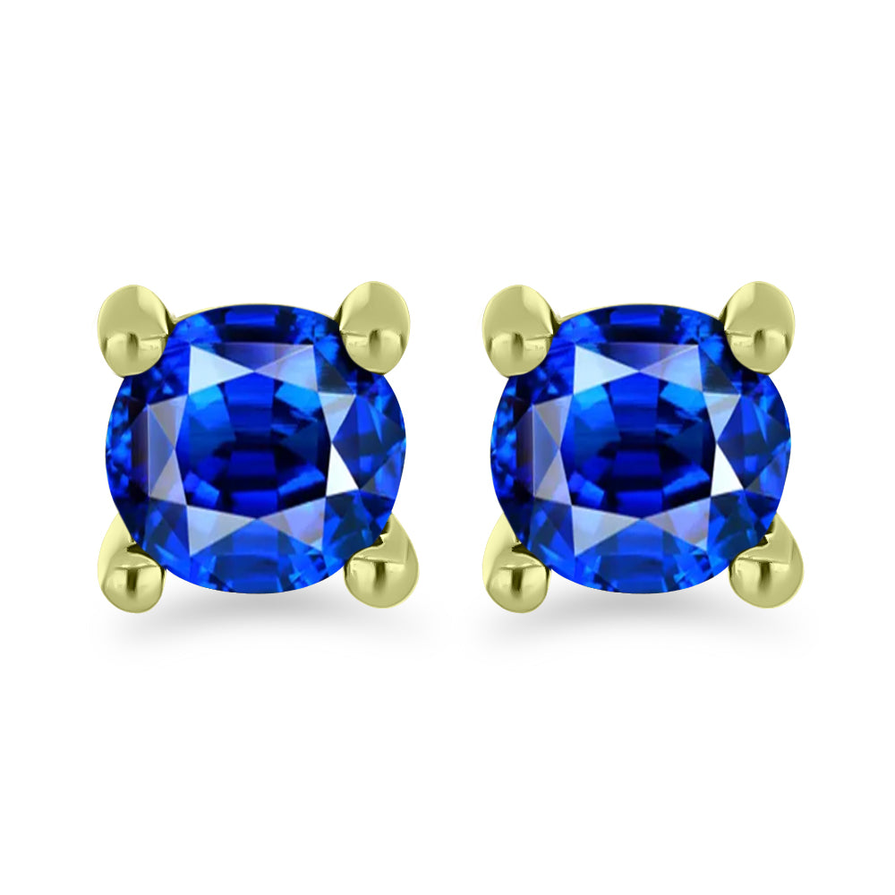 Conjunto de Prata com Banho de Ouro com Diamante Branco e Rubi de Madagáscar ( Brincos ) 2 
