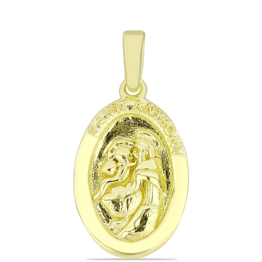 Pendente de Prata com Banho de Ouro