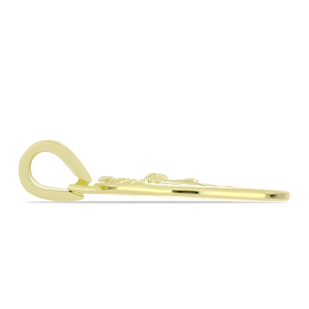 Pendente de Prata com Banho de Ouro
