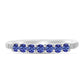 Anel de Prata com Tanzanite AAA e Diamante Branco