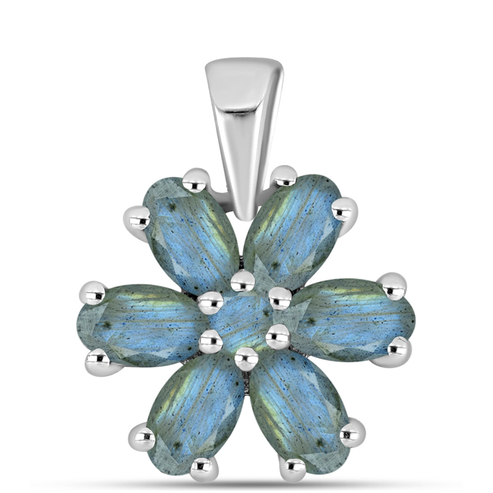 Pendente de Prata com Labradorite