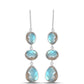 Brincos de Prata com Labradorite