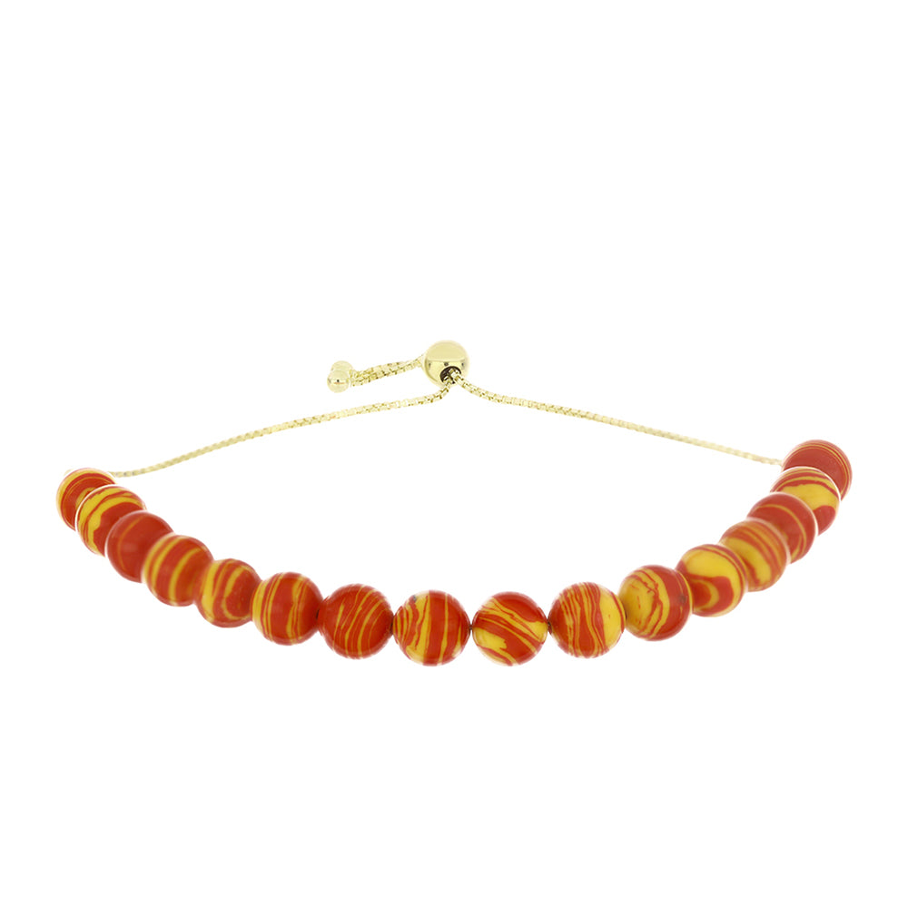 Pulseira de Prata com Banho de Ouro com Concha Pata de Leões 1 