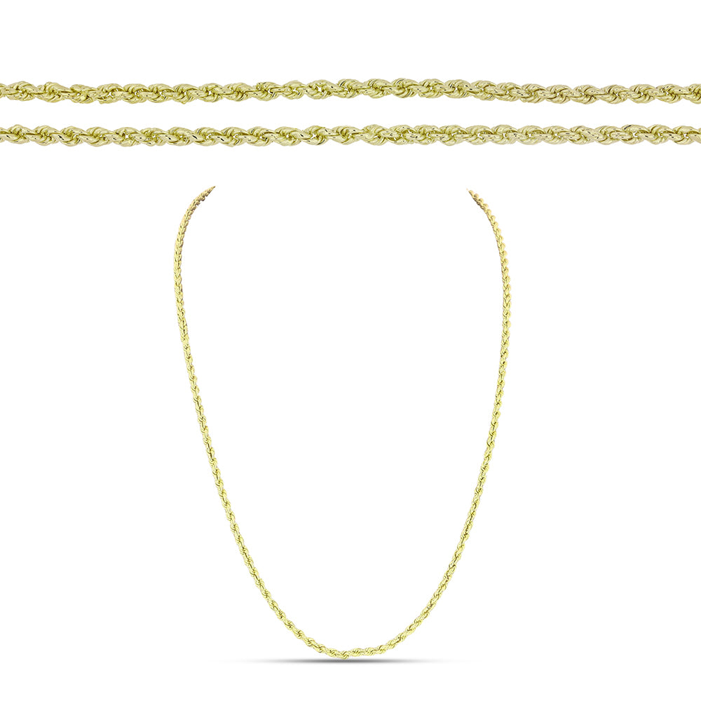 Corrente de Prata com Banho de Ouro  Contraste: Cabeca de Veado (800) 1 