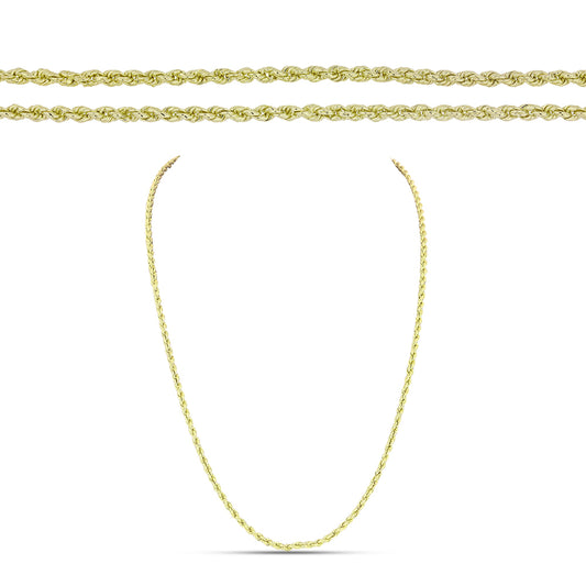Corrente de Prata com Banho de Ouro  Contraste: Cabeca de Veado (800)