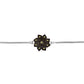 Pulseira de Prata com Marcassite Austriaco  Contraste: Cabeca de Veado (800)