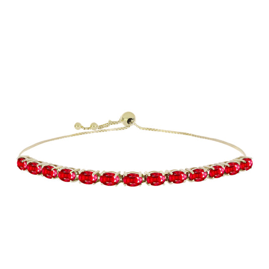Pulseira de Prata com Banho de Ouro com Ágata Vermelha  Contraste: Cabeca de Veado (800)