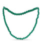 Conjunto com Calcedônia Verde ( Colar+Pulseira )