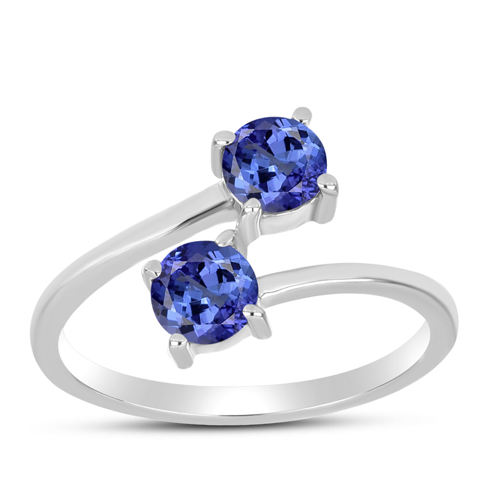 Anel de Prata com Tanzanite 3 
