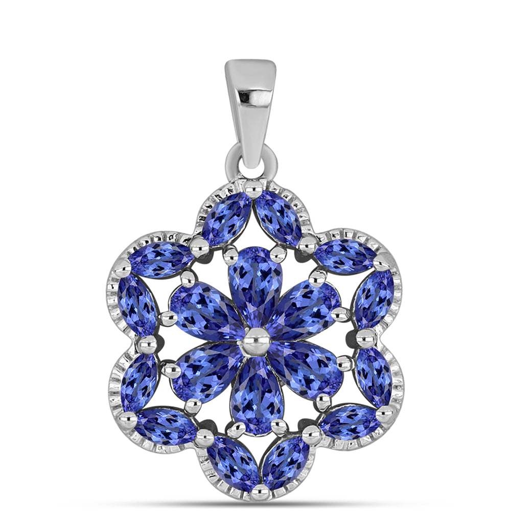 Pendente de Prata com Tanzanite