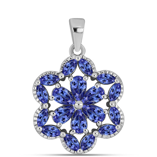 Pendente de Prata com Tanzanite