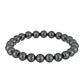 Pulseira com Pérola de água doce com tonalidade verde estilo Taiti