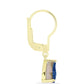 Brincos de Prata com Banho de Ouro com Drusy Azul