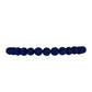 Pulseira de Prata com Banho de Ouro com Drusy Azul