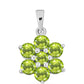 Pendente de Prata com Peridoto de Changbai